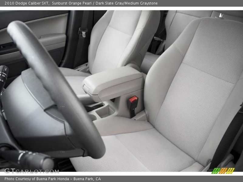 Sunburst Orange Pearl / Dark Slate Gray/Medium Graystone 2010 Dodge Caliber SXT