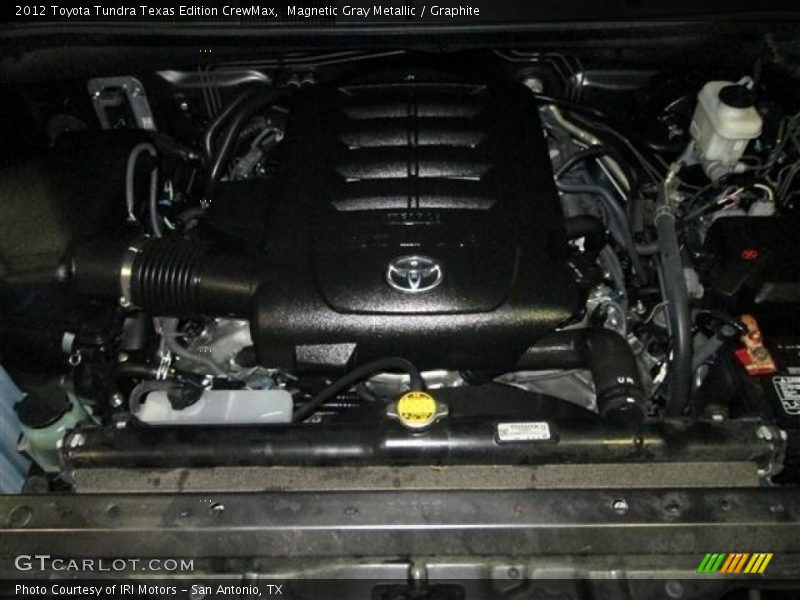 Magnetic Gray Metallic / Graphite 2012 Toyota Tundra Texas Edition CrewMax