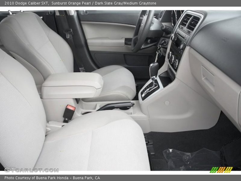 Sunburst Orange Pearl / Dark Slate Gray/Medium Graystone 2010 Dodge Caliber SXT
