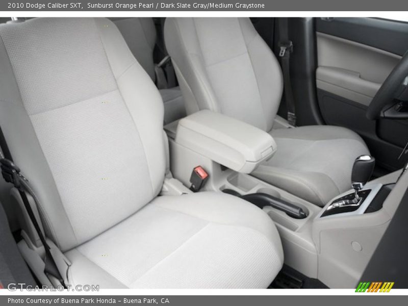 Sunburst Orange Pearl / Dark Slate Gray/Medium Graystone 2010 Dodge Caliber SXT