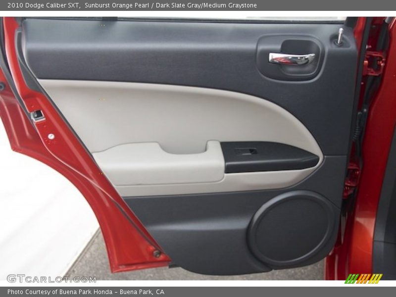 Sunburst Orange Pearl / Dark Slate Gray/Medium Graystone 2010 Dodge Caliber SXT