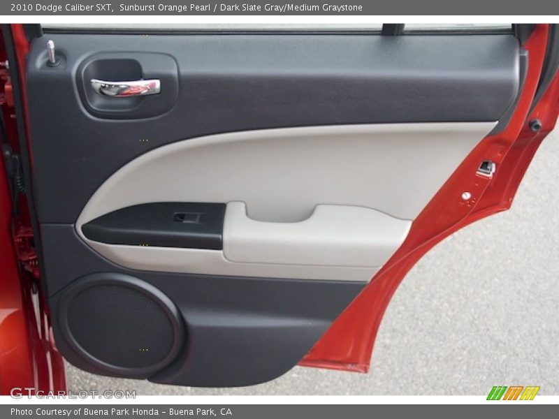 Sunburst Orange Pearl / Dark Slate Gray/Medium Graystone 2010 Dodge Caliber SXT