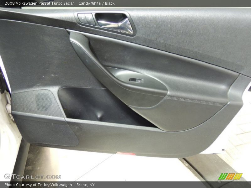 Candy White / Black 2008 Volkswagen Passat Turbo Sedan