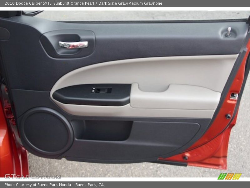 Sunburst Orange Pearl / Dark Slate Gray/Medium Graystone 2010 Dodge Caliber SXT