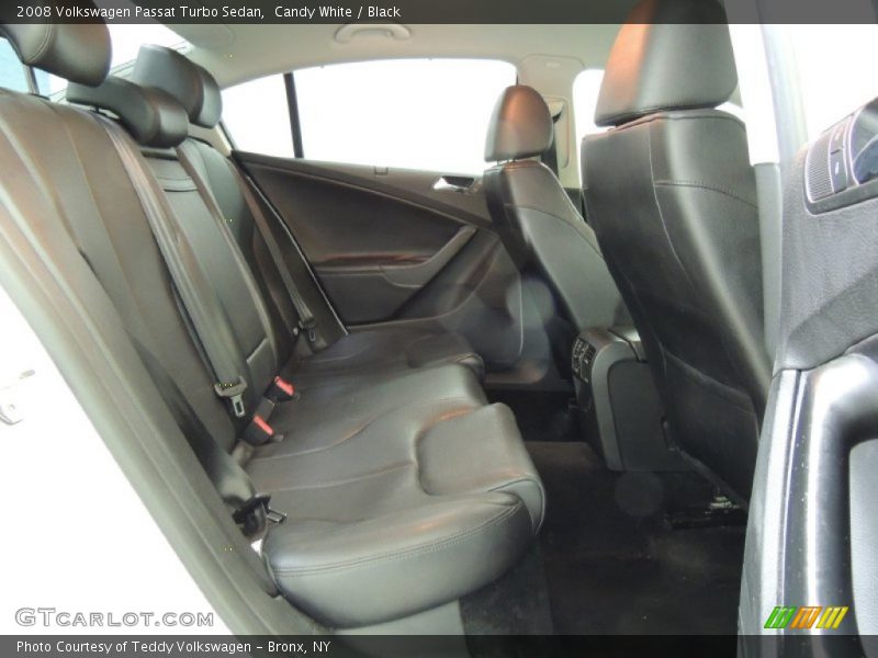 Candy White / Black 2008 Volkswagen Passat Turbo Sedan