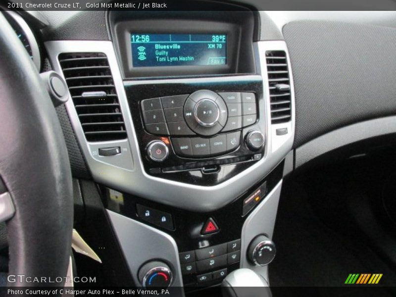 Gold Mist Metallic / Jet Black 2011 Chevrolet Cruze LT