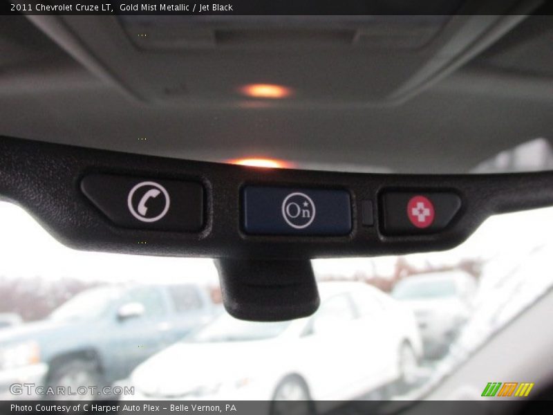 Gold Mist Metallic / Jet Black 2011 Chevrolet Cruze LT