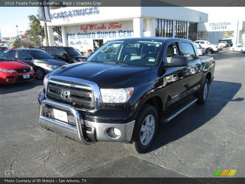 Black / Graphite Gray 2010 Toyota Tundra CrewMax