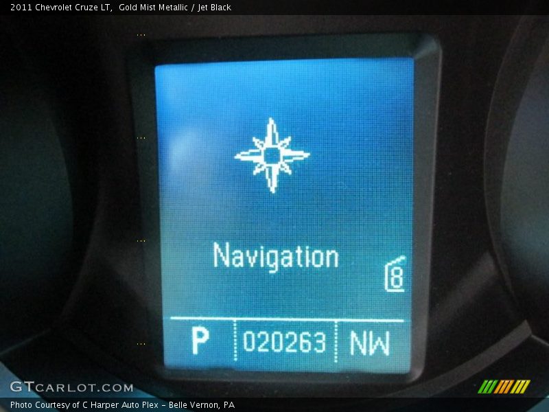 Gold Mist Metallic / Jet Black 2011 Chevrolet Cruze LT