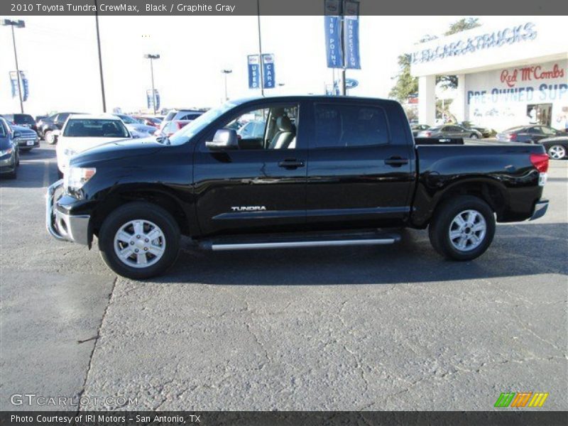Black / Graphite Gray 2010 Toyota Tundra CrewMax