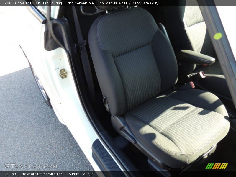 Cool Vanilla White / Dark Slate Gray 2005 Chrysler PT Cruiser Touring Turbo Convertible