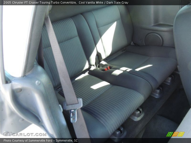 Cool Vanilla White / Dark Slate Gray 2005 Chrysler PT Cruiser Touring Turbo Convertible