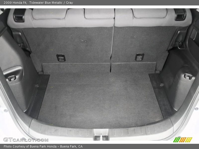 Tidewater Blue Metallic / Gray 2009 Honda Fit