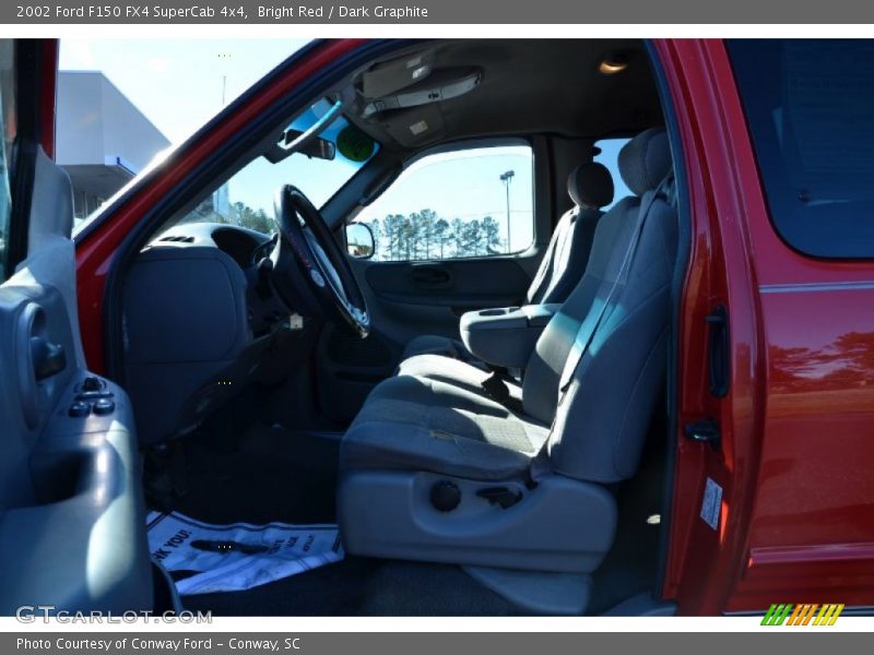 Bright Red / Dark Graphite 2002 Ford F150 FX4 SuperCab 4x4