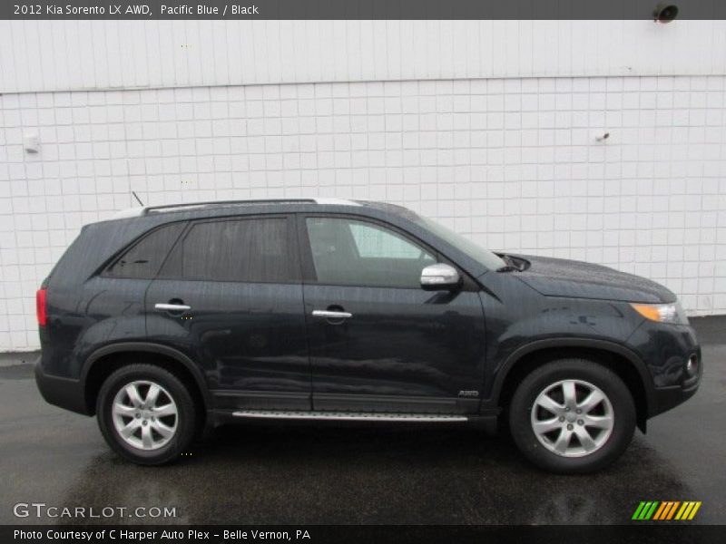 Pacific Blue / Black 2012 Kia Sorento LX AWD