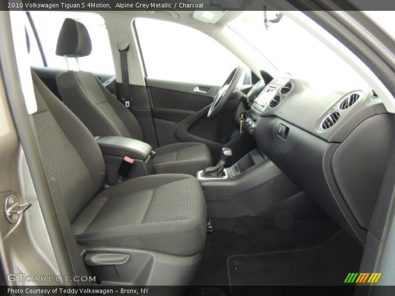Alpine Grey Metallic / Charcoal 2010 Volkswagen Tiguan S 4Motion