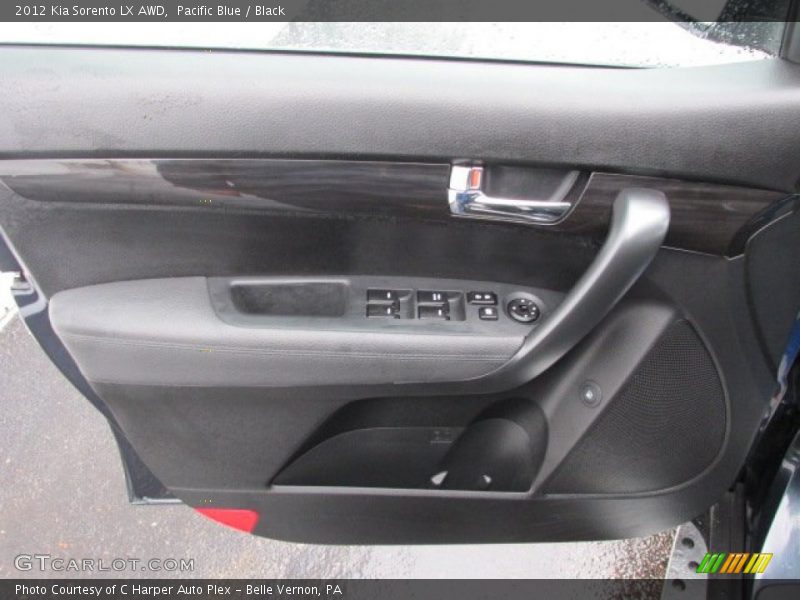 Pacific Blue / Black 2012 Kia Sorento LX AWD