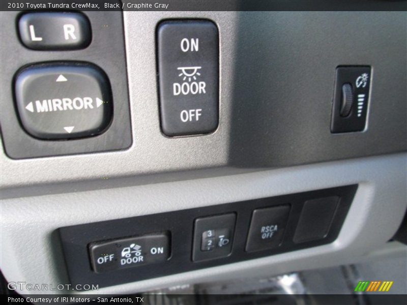 Black / Graphite Gray 2010 Toyota Tundra CrewMax