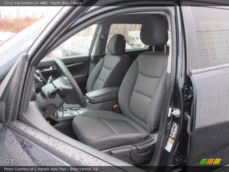 Pacific Blue / Black 2012 Kia Sorento LX AWD