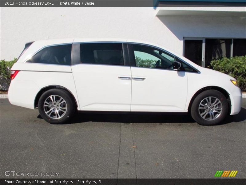  2013 Odyssey EX-L Taffeta White