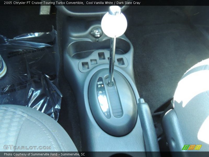 Cool Vanilla White / Dark Slate Gray 2005 Chrysler PT Cruiser Touring Turbo Convertible