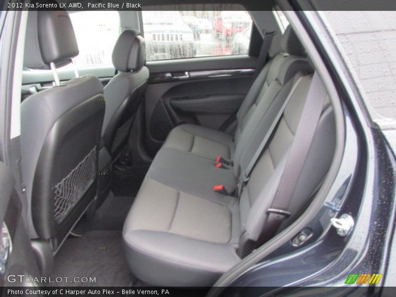 Pacific Blue / Black 2012 Kia Sorento LX AWD