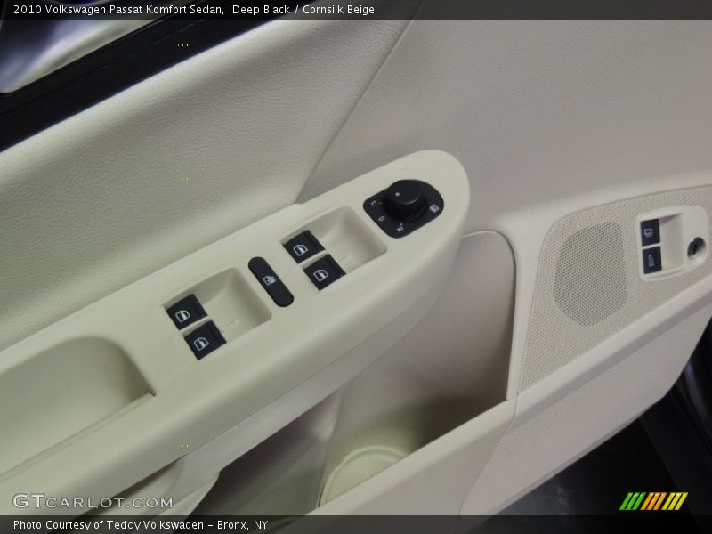 Deep Black / Cornsilk Beige 2010 Volkswagen Passat Komfort Sedan