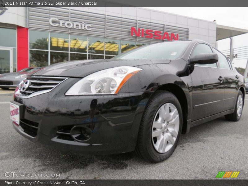 Super Black / Charcoal 2011 Nissan Altima 2.5 SL