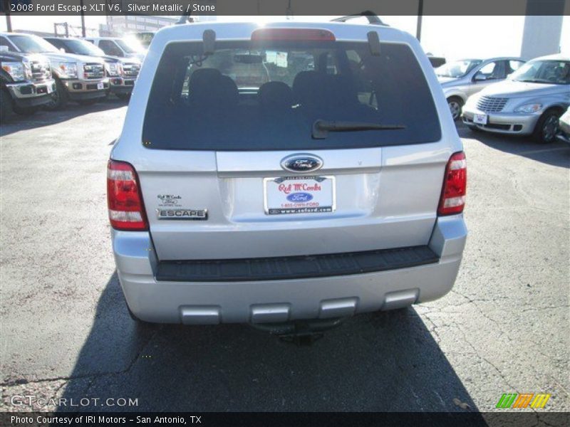 Silver Metallic / Stone 2008 Ford Escape XLT V6