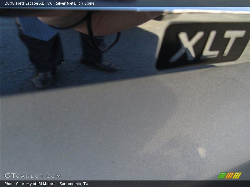 Silver Metallic / Stone 2008 Ford Escape XLT V6
