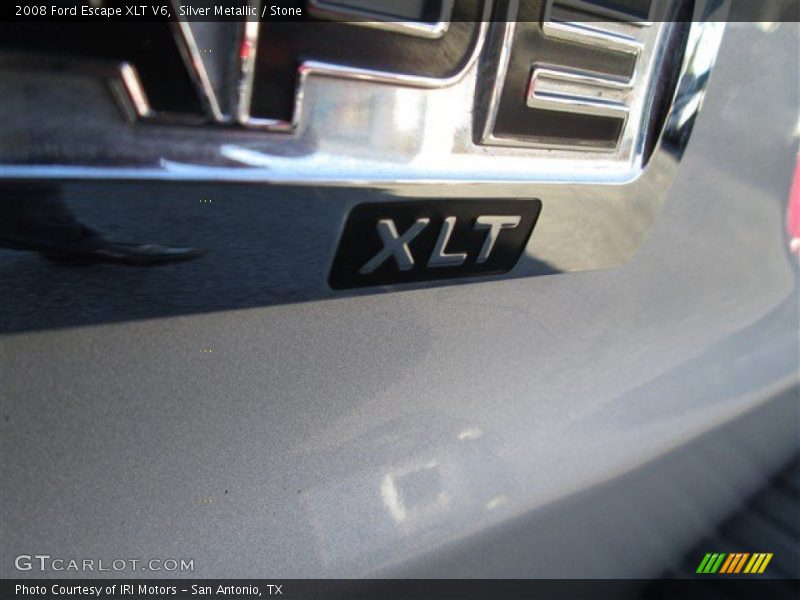 Silver Metallic / Stone 2008 Ford Escape XLT V6