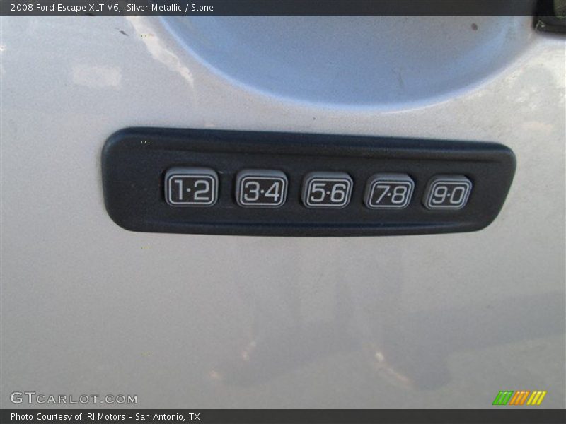 Silver Metallic / Stone 2008 Ford Escape XLT V6