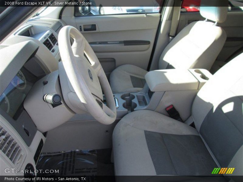 Silver Metallic / Stone 2008 Ford Escape XLT V6