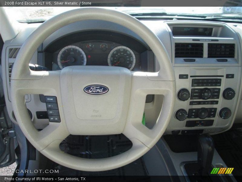 Silver Metallic / Stone 2008 Ford Escape XLT V6