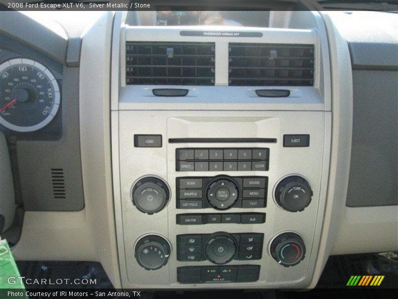 Silver Metallic / Stone 2008 Ford Escape XLT V6