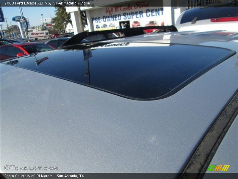 Silver Metallic / Stone 2008 Ford Escape XLT V6