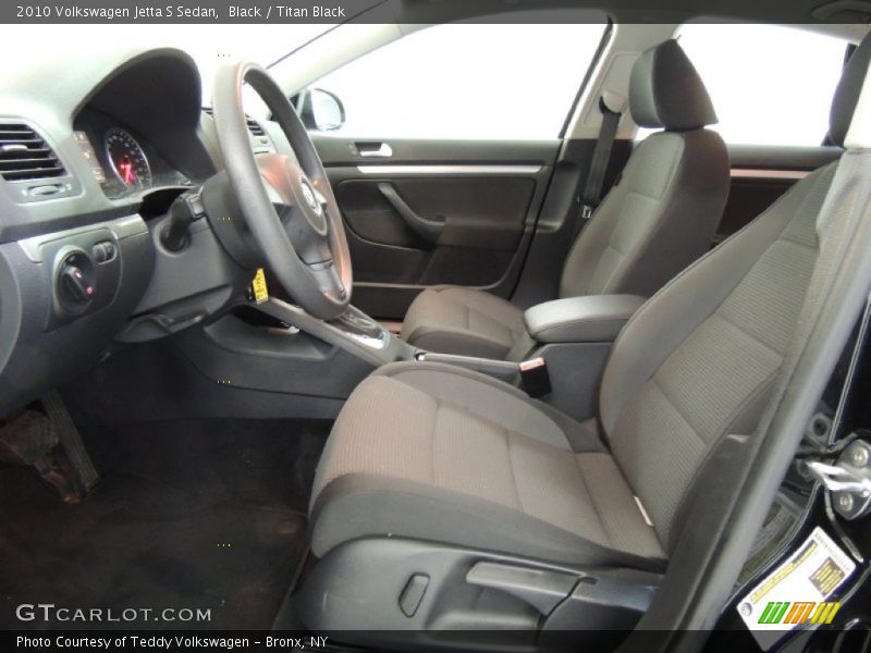 Black / Titan Black 2010 Volkswagen Jetta S Sedan
