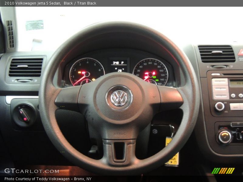  2010 Jetta S Sedan Steering Wheel