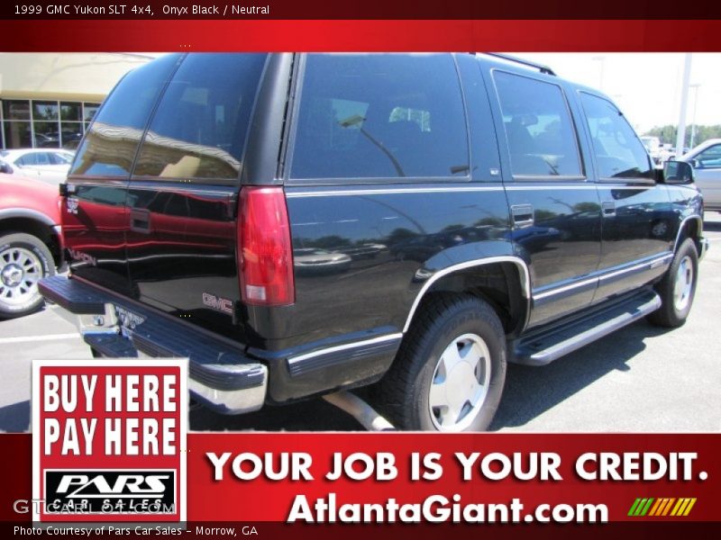 Onyx Black / Neutral 1999 GMC Yukon SLT 4x4