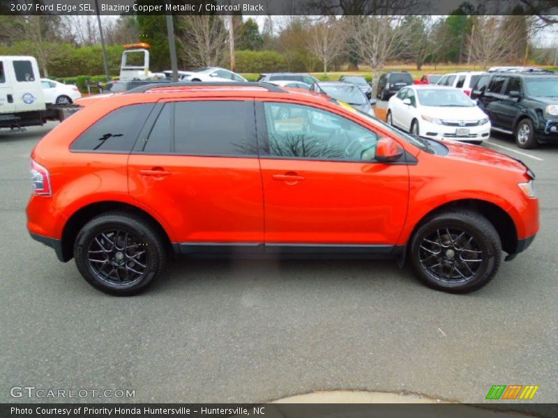  2007 Edge SEL Blazing Copper Metallic