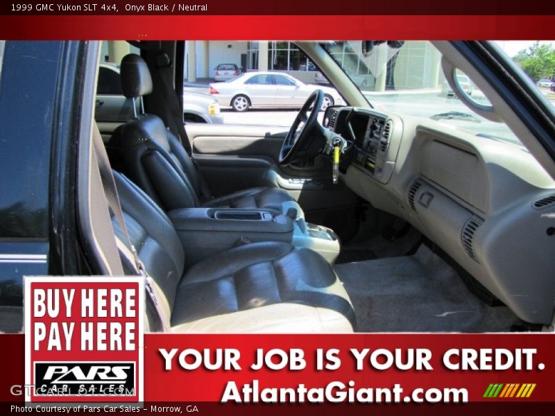 Onyx Black / Neutral 1999 GMC Yukon SLT 4x4