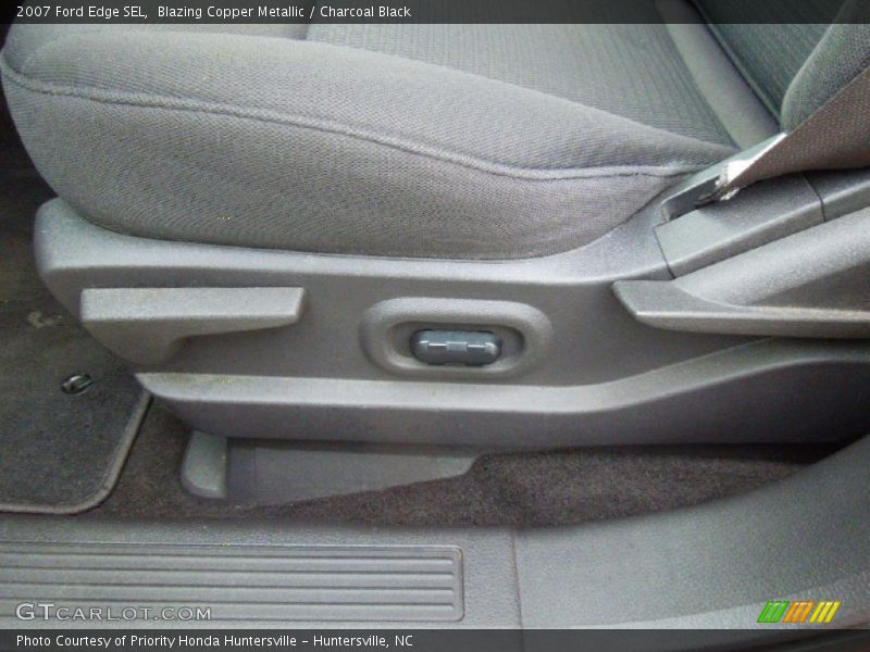 Blazing Copper Metallic / Charcoal Black 2007 Ford Edge SEL