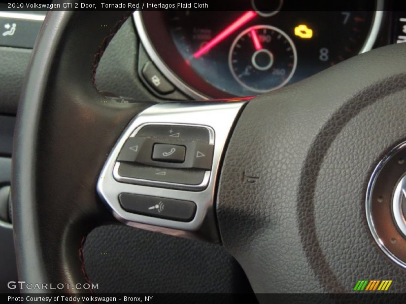 Controls of 2010 GTI 2 Door