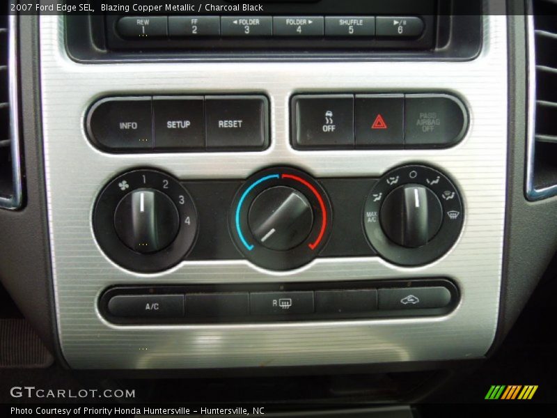Controls of 2007 Edge SEL