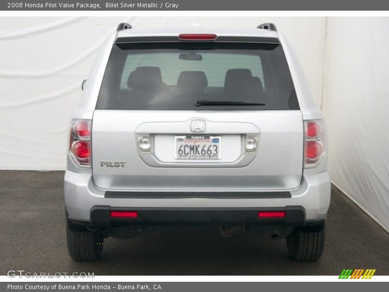 Billet Silver Metallic / Gray 2008 Honda Pilot Value Package