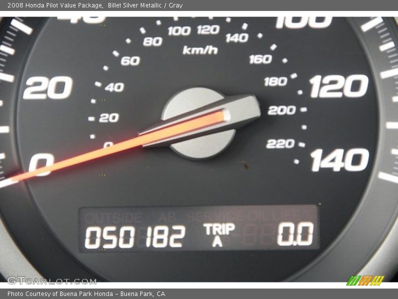 Billet Silver Metallic / Gray 2008 Honda Pilot Value Package