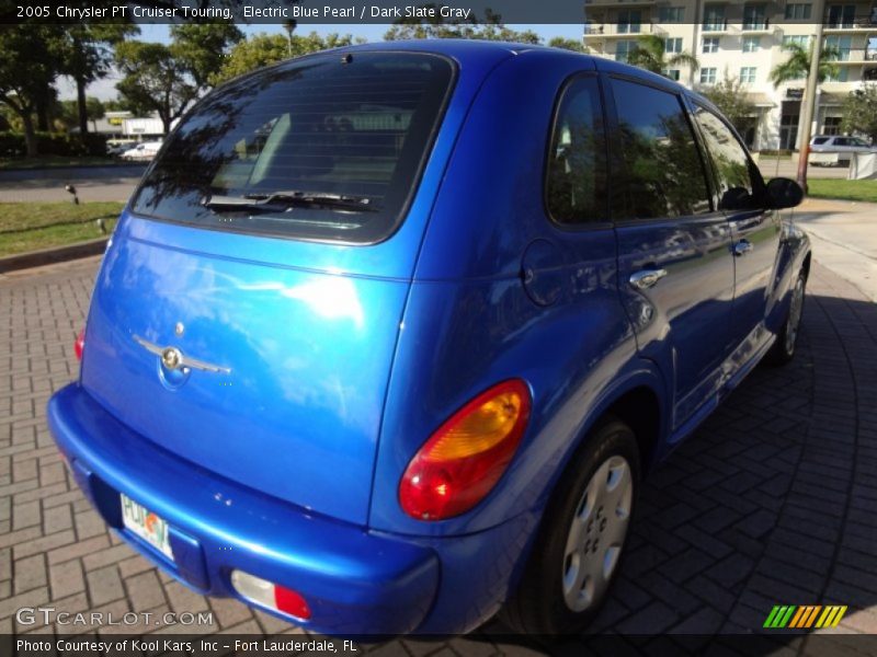 Electric Blue Pearl / Dark Slate Gray 2005 Chrysler PT Cruiser Touring