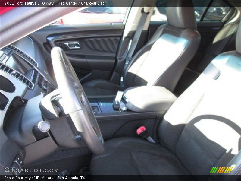 Red Candy / Charcoal Black 2011 Ford Taurus SHO AWD