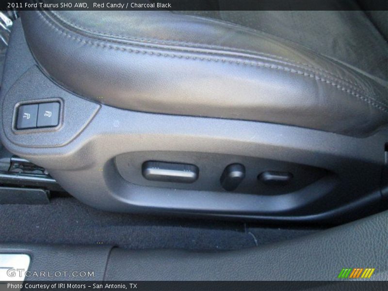 Red Candy / Charcoal Black 2011 Ford Taurus SHO AWD