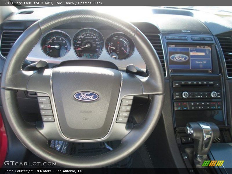 Red Candy / Charcoal Black 2011 Ford Taurus SHO AWD